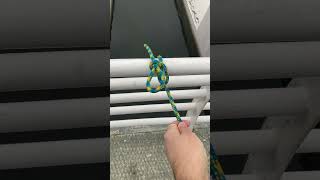 Quick Release Knot Easy Unraveling Technique knottying [upl. by Akerdnuhs]