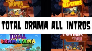 Total Drama  All Intros [upl. by Newcomer771]