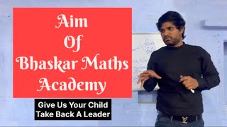 Aim Of Bhaskar Maths Academy… 📝🧮📚aimoflife activitiesforkids academy mathsacademy english [upl. by Norrahc882]