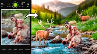 Hypic App photo editing tutorial 💥😱 one click photo background change [upl. by Aldridge]