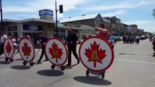 Mocha Shriners 2016 Spring Ceremonial Parade in Kincardine 23 [upl. by Pooh]