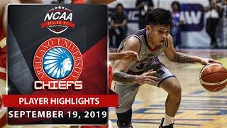 TAKEOVER MODE Kent Salado puts on a SHOW in the clutch 18 pts 12 asts  NCAA 95 MB [upl. by Correy]