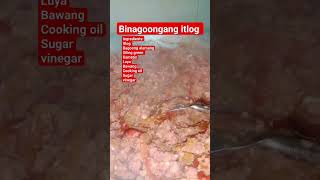 binagoongang itlog highlights viral share life youtubeshorts kuhacamniateng cooking shorts [upl. by Otrebcire663]