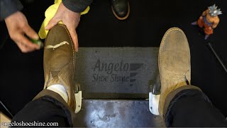 WILL YOU STAY AWAKE TILL THE END 1ST VIDEO OF 2024  ANGELO SHOE SHINE ASMR [upl. by Hoyt]