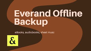 How to Download Everand eBooks and Audiobooks for Offline Backing Up Windows [upl. by Portugal394]