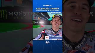 MotoGP Marc Marquez racconta il suo terzo posto nel GP di Catalunya [upl. by Eislehc]