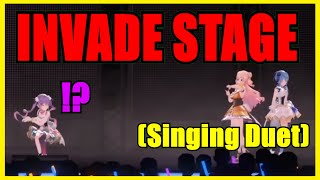 Towa Accidentally Invades Stage During Nene amp Suiseis Duet【Hololive  Eng Sub】 [upl. by Karmen861]