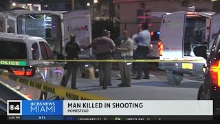 Man killed in Homestead shooting [upl. by Brookner892]