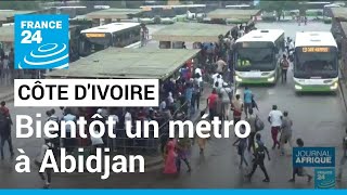 Côte dIvoire  lancement de deux grands projets dinfrastructures à Abidjan • FRANCE 24 [upl. by Ikairik181]