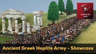 Ancient Greek Hoplite Army  Showcase [upl. by Anoo]