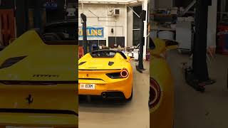 V8 Sound and Power Unlocked Fi EXHAUST on a Ferrari 488 Spider feat KikeGTR [upl. by Atineg423]