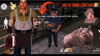 Police arrested Mr Meat  Mr Meat police escape full gameplay [upl. by Vitoria]