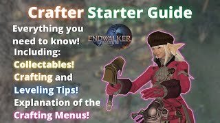 How to play Crafter in detail FFXIV Endwalker [upl. by Artsa]