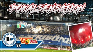 Vlog Arminia Bielefeld  Union Berlin  Bielefeld schafft das Pokalwunder [upl. by Trygve]