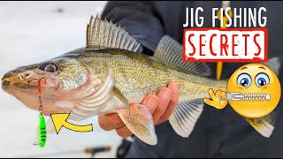 SECRET Ice Fishing TIPS to Catch More WALLEYES [upl. by Matthias517]