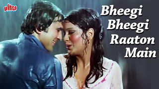 Bheegi Bheegi Raaton Main Song  Kishore Kumar and Lata Mangeshkar Hit Song  Hindi Romantic Song [upl. by Boff]