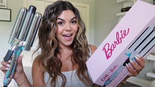 Unboxing the NEW Barbie BeachWaver [upl. by Beutler]