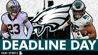 🚨JUST IN Eagles Make A Roster Move On NFL Trade Deadline Day  Eagles News NFC East Trades [upl. by Dam]