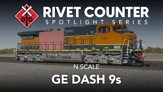 SPOTLIGHT SERIES N SCALE DASH 9s [upl. by Bella]