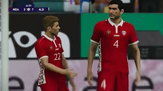 BROJA GOAL  MOLDOVA VS ALBANIA  PES 2021 GAMEPLAY [upl. by Lower]