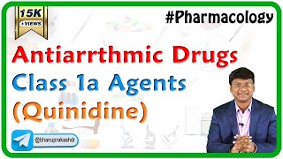 Antiarrthmic Drugs  Class 1a Agents Quinidine [upl. by Aiel]