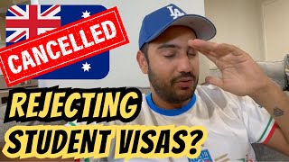 AUSTRALIA REJECTING STUDENT VISAS IN 2024 [upl. by Alec]