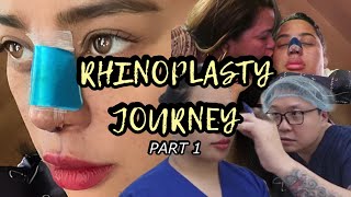 My Rhinoplasty Journey Pt1  DOC YAPPY amp THE ICON CLINIC [upl. by Enetsirhc]