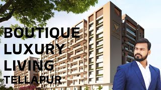 Discover Boutique Luxury Living in Tellapur Vaibhavi Vihaan Shikhara 3BHK Apartments Hyderabad [upl. by Fifine]