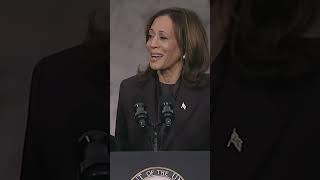 Kamala Harris says “The fight for our country is always worth it” [upl. by Ojillib]