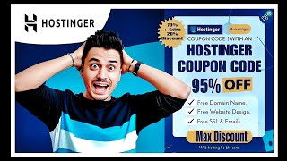 Hostinger Coupon code  Hostinger discount code  Hostinger Black Friday Sale  Get free Domain [upl. by Zeiler]