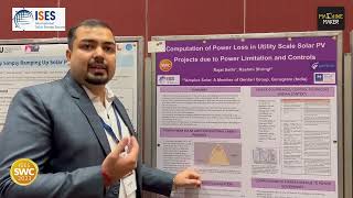 Solar World Congress 2023 Poster Presentation by Rajat Sethi [upl. by Avevoneg]