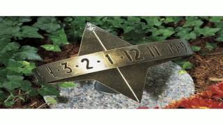 Whitehall Products Sun Clock Sundial French Bronze [upl. by Anilatac]