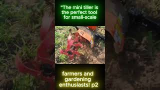 The mini tiller is the perfect tool for smallscale farmers and gardening enthusiasts p2 [upl. by Tfat]