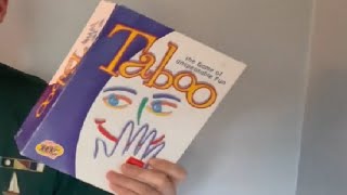 Hasbro Gaming Taboo GameFun Party Game for Adults and Teens Ages 13 Review [upl. by Enelym]