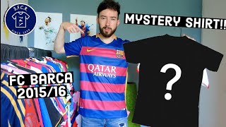 MYSTERY football jersey unboxing amp FC Barcelona 201516 Messi jersey MMJERSEYS22 fcbarcelona [upl. by Axia]