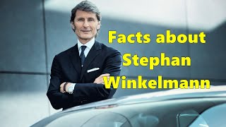 Facts about Stephan Winkelmann [upl. by Chafee]