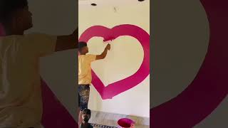 Teg your s love wallart wallpainting [upl. by Cave]