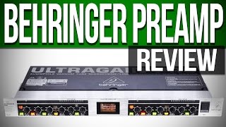 Behringer Ultragain Pro Mic 2200  Review [upl. by Aniram]