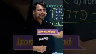 Iron overload kya hota hai iron mltclasses motivation chandanmlt rankplus [upl. by Robbi]