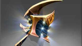 Dota 2  Razor Immortal  Genuine Golden Severing Crest [upl. by Eilrebmik]