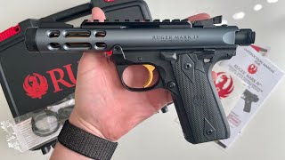 Unboxing  Ruger Mark IV 2245 Lite [upl. by Previdi]