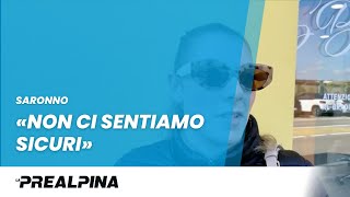 SARONNO  «Non ci sentiamo sicuri» [upl. by Adnovad]