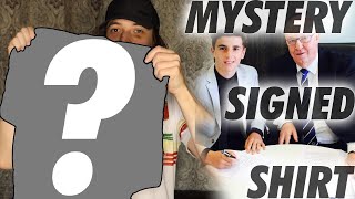 Mystery Signed Shirt Unboxing [upl. by Schnapp928]