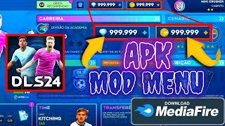 DREAM LEAGUE SOCCER 2024 MOD APK 11110  DOWNLOAD DLS 24 MOD MENU HACK UNLIMITED MONEYCOINSGEMS [upl. by Lokin876]