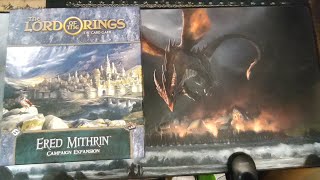 LOTR LCG Ered Mithrin Campaign Intro [upl. by Eecak]