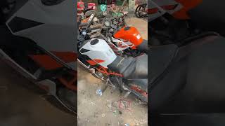 KtmRC 200￼ Gadi ￼￼starting problem ￼ automobile superbikeservice shortvideos bajaj ktm [upl. by Given]