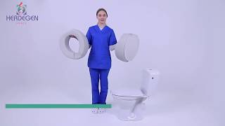 CONTACT PLUS von Herdegen die weiche Toilettensitzerhöhung für optimalen Komfort [upl. by Elleirua]