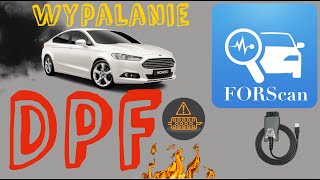 Statyczne na postoju Wypalanie DPF  Forscan  Kabel Vgate  Ford Mondeo mk5 20 tdci [upl. by Tabb]