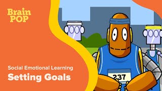 Settings Goals How to Achieve Your Dreams  BrainPOP [upl. by Lirrehs]