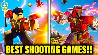 Best Shooting Games to Play on ROBLOX [upl. by Luana]